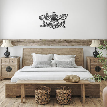 SWCC Senior Pin Die Cut Wall Art